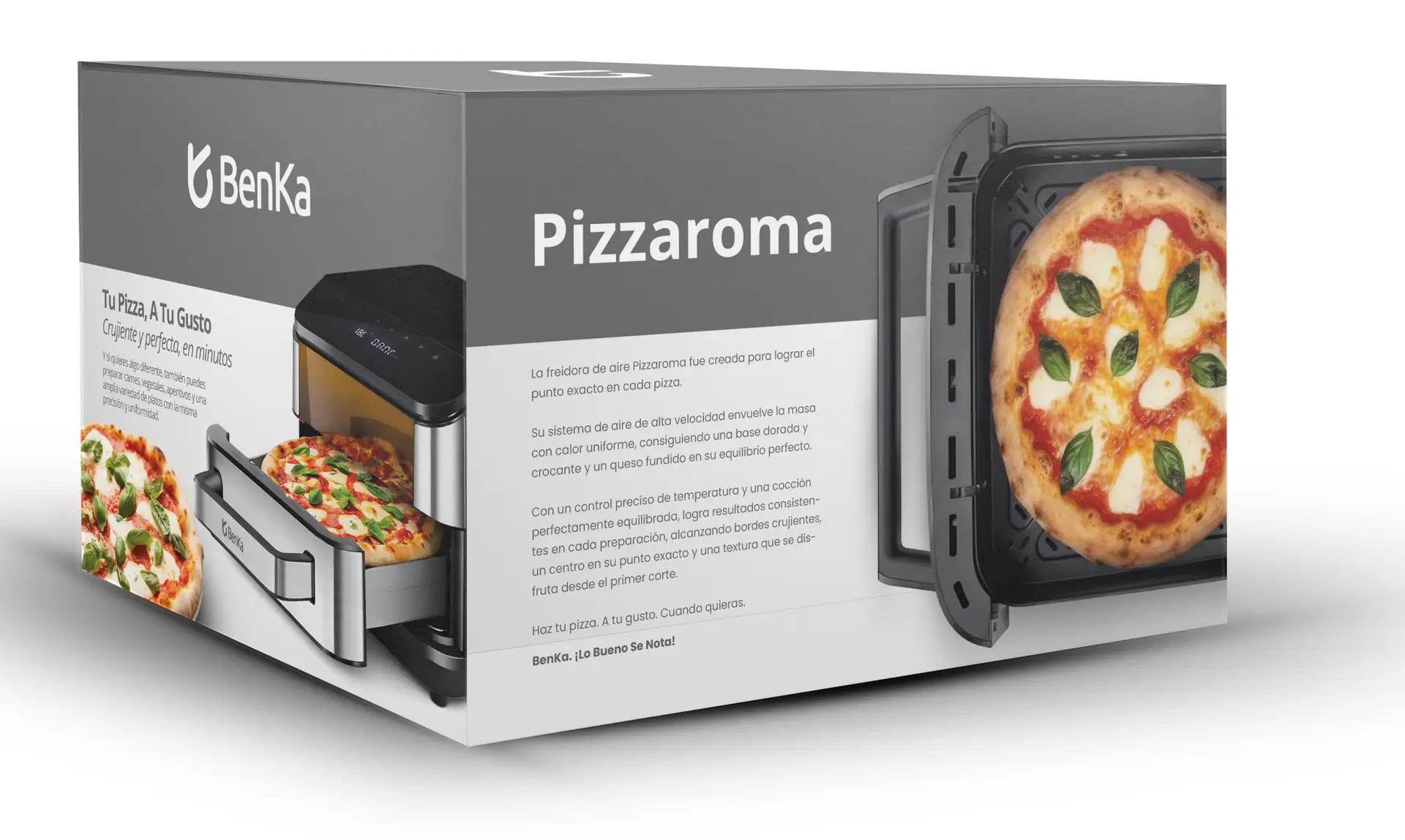Freidora De Aire BenKa<br> Pizzaroma 4L - Imagen 6