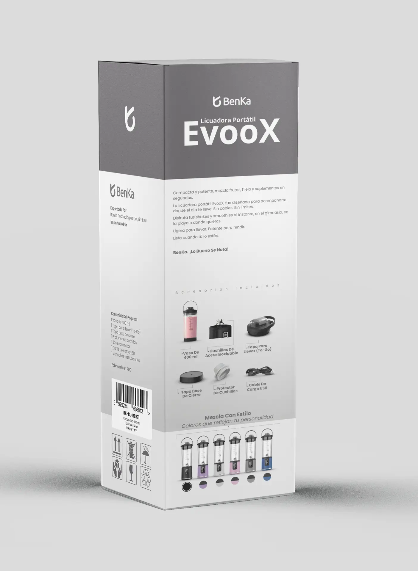 Licuadora Portátil BenKa<br> EvooX - Imagen 4
