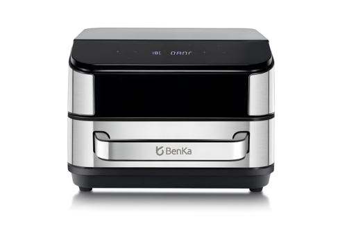 Freidora de Aire BenKa® – Pizzaroma 4L Air Fryer con acabado en aluminio